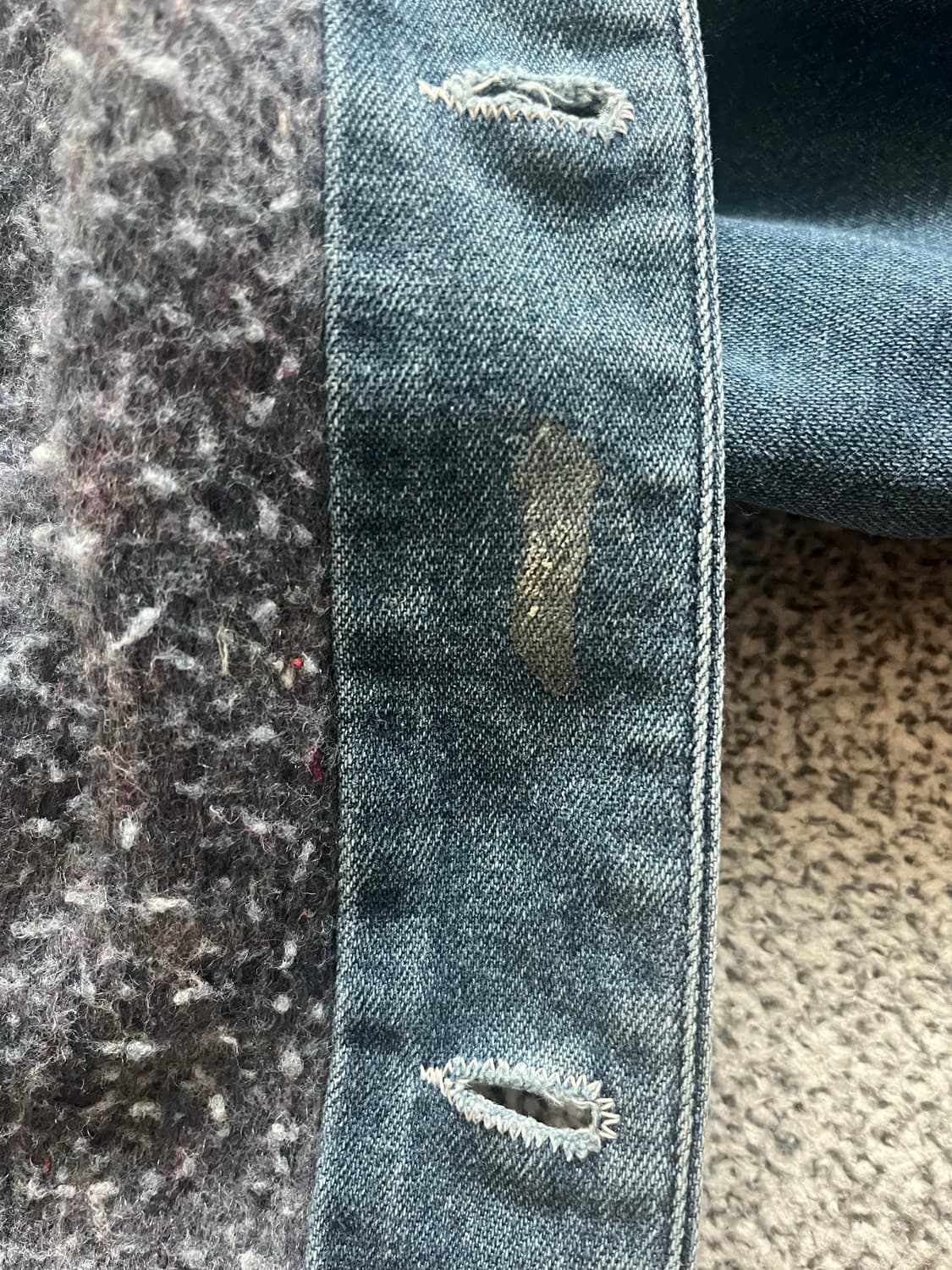 BIG MAC 블랭킷 라이너 데님 초어 코트 상품이미지9