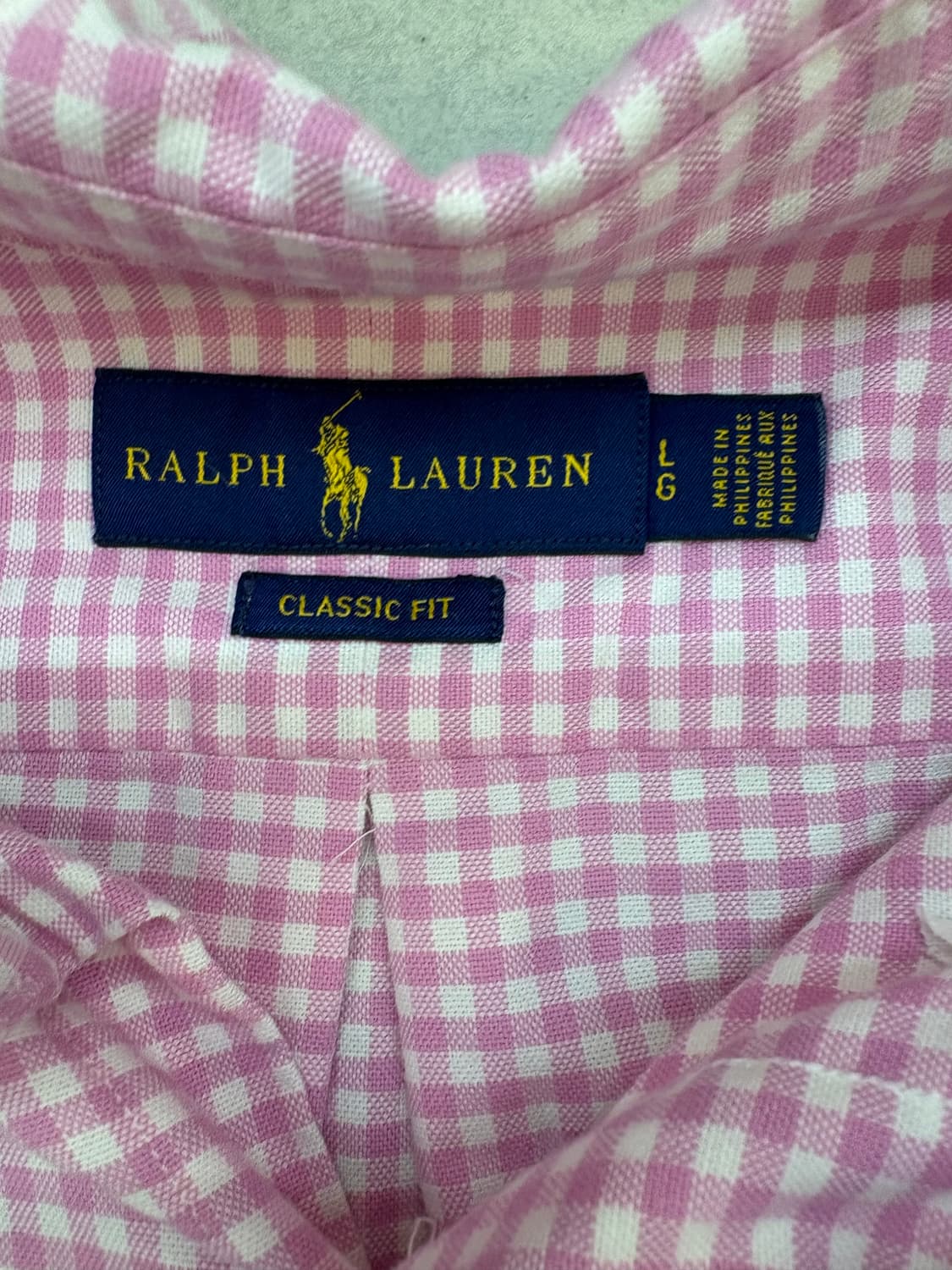 폴로 랄프로렌 핑크 셔츠 상품이미지3