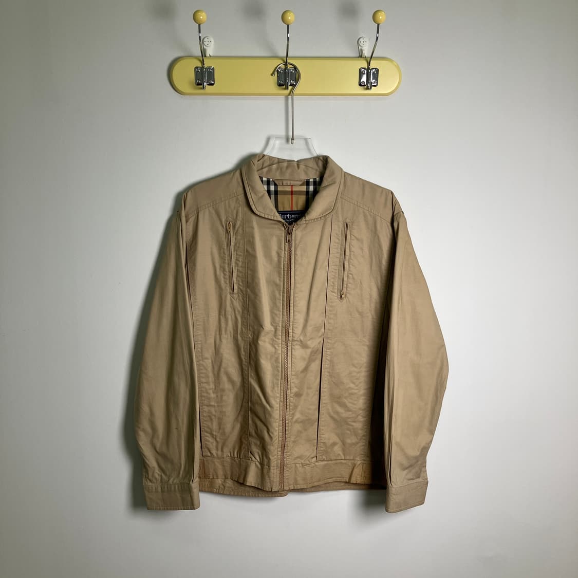 버버리 베이지 코튼 블루종 자켓 상품이미지1
