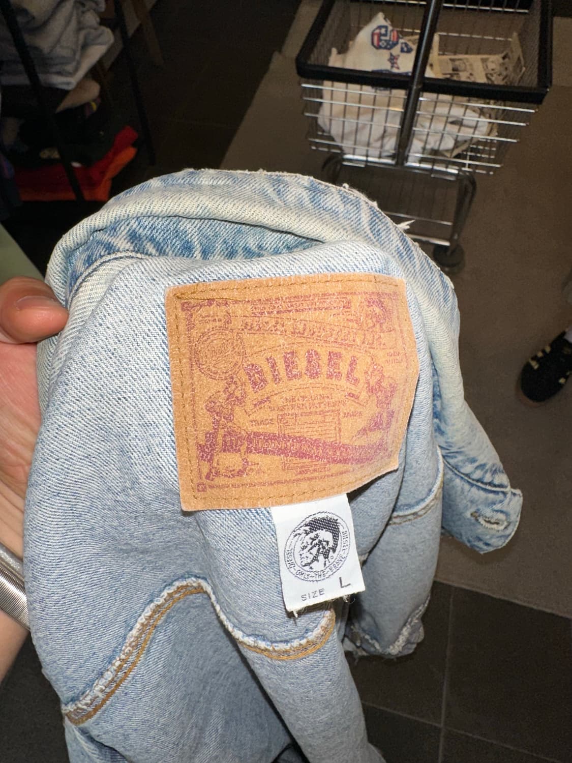 90-00’s Diesel 3-type denim jacket 상품이미지10