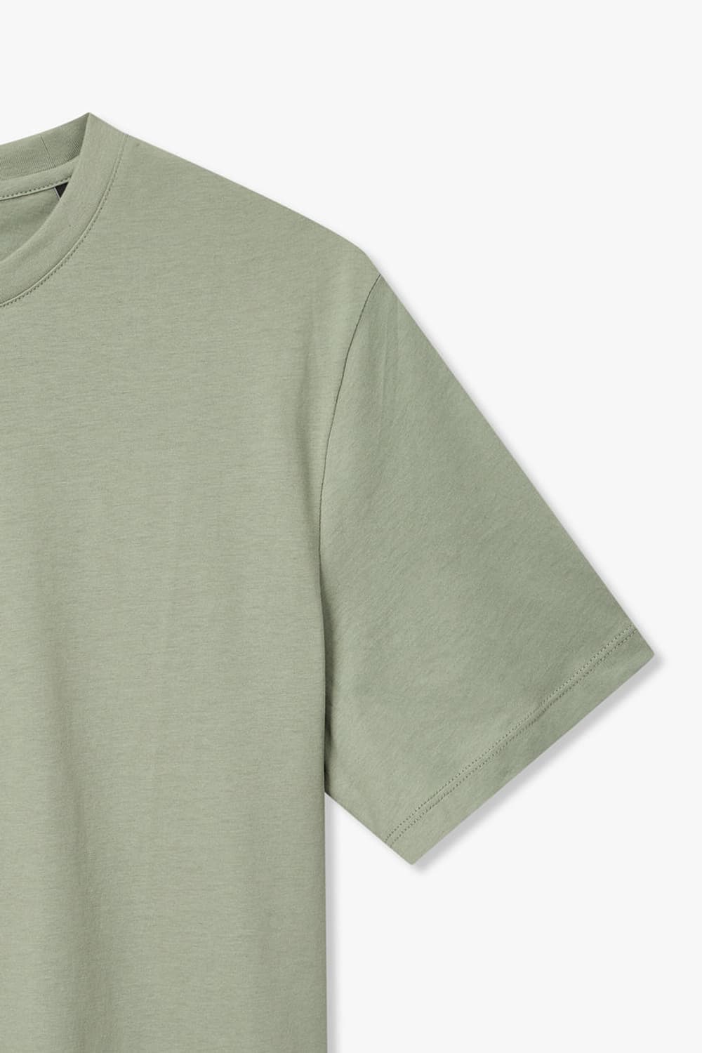 아르마니 스티치 로고 패치 코튼 티셔츠 XL (새상품) 상품이미지4