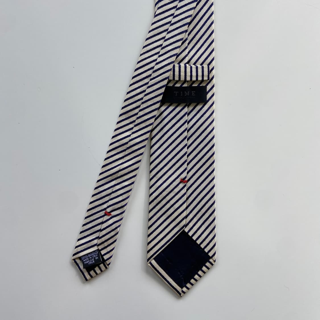 TIME 타임 명품 정품 넥타이7.3cm 상품이미지3