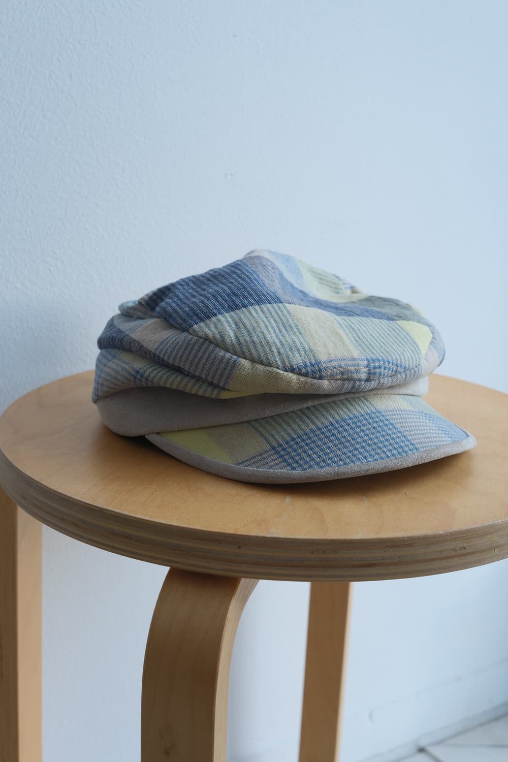 Check suede cap 상품이미지1