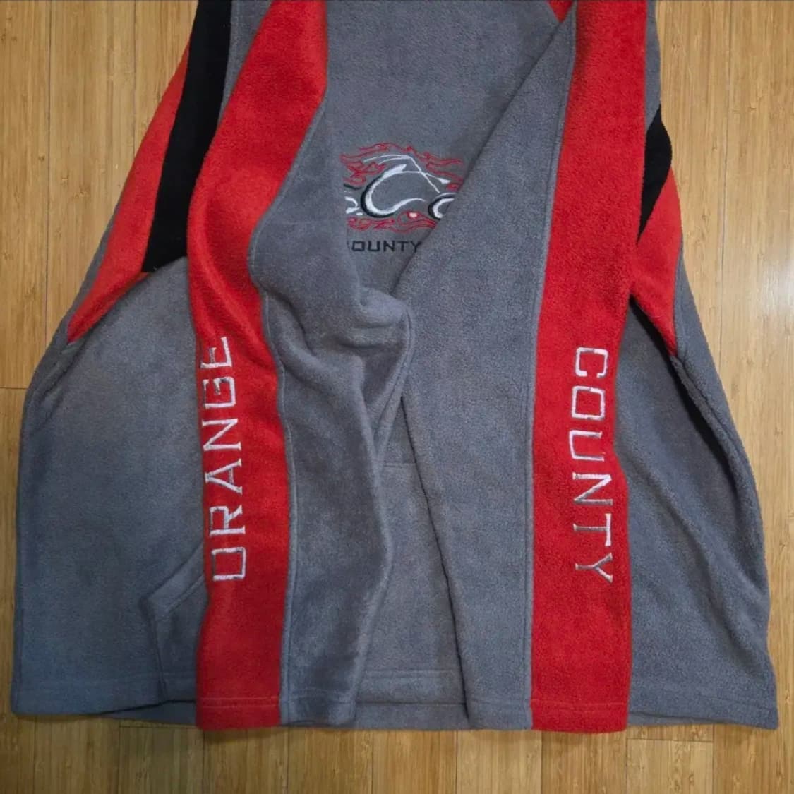 빈티지 오렌지 카운티 차퍼스 빅로고 플리스 후드티 (2XL)
 상품이미지4