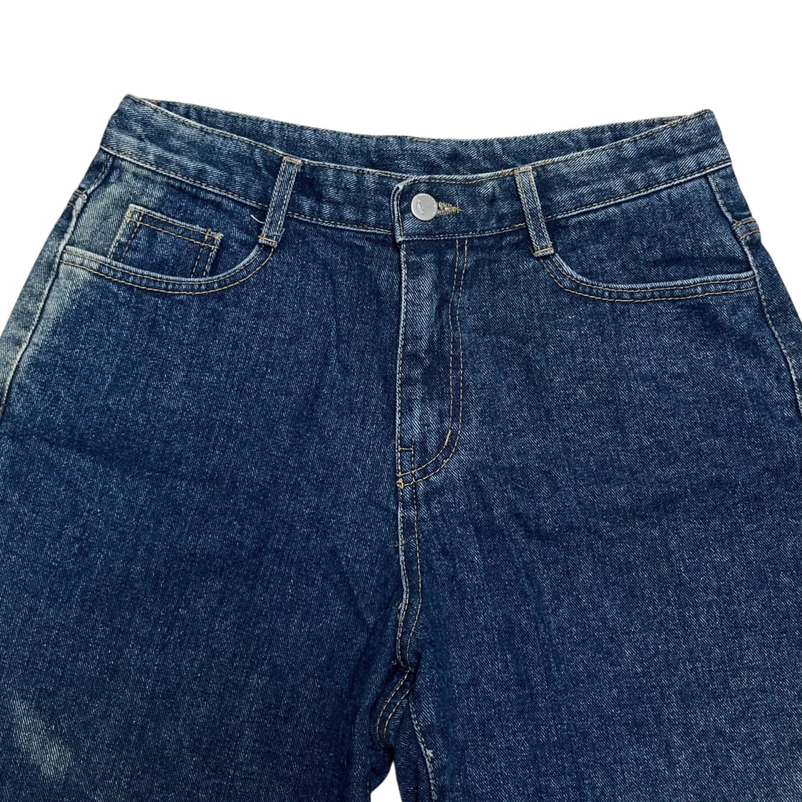 Half length cutting denim shorts 상품이미지3