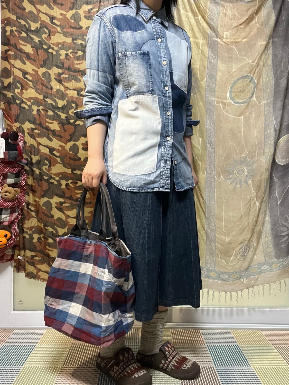 Japan blue jeans 리메이크 데님셔츠 상품이미지2