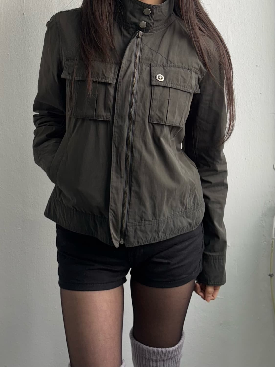 Vintage Khaki Multi Pocket Jacket 상품이미지2