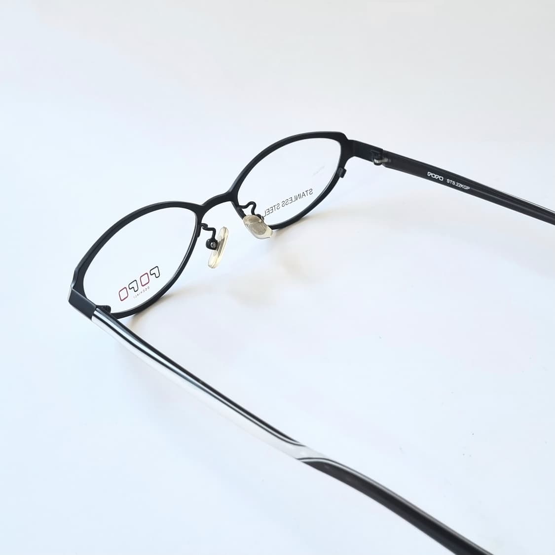 데드스탁 캣아이 스타일 메탈콤비 안경테 1318 상품이미지5