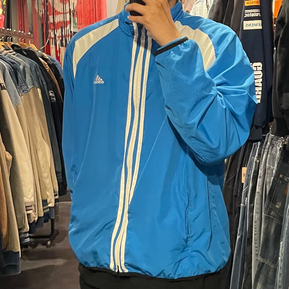 [IM] adidas 아디다스 스카이블루 바람막이 상품이미지4