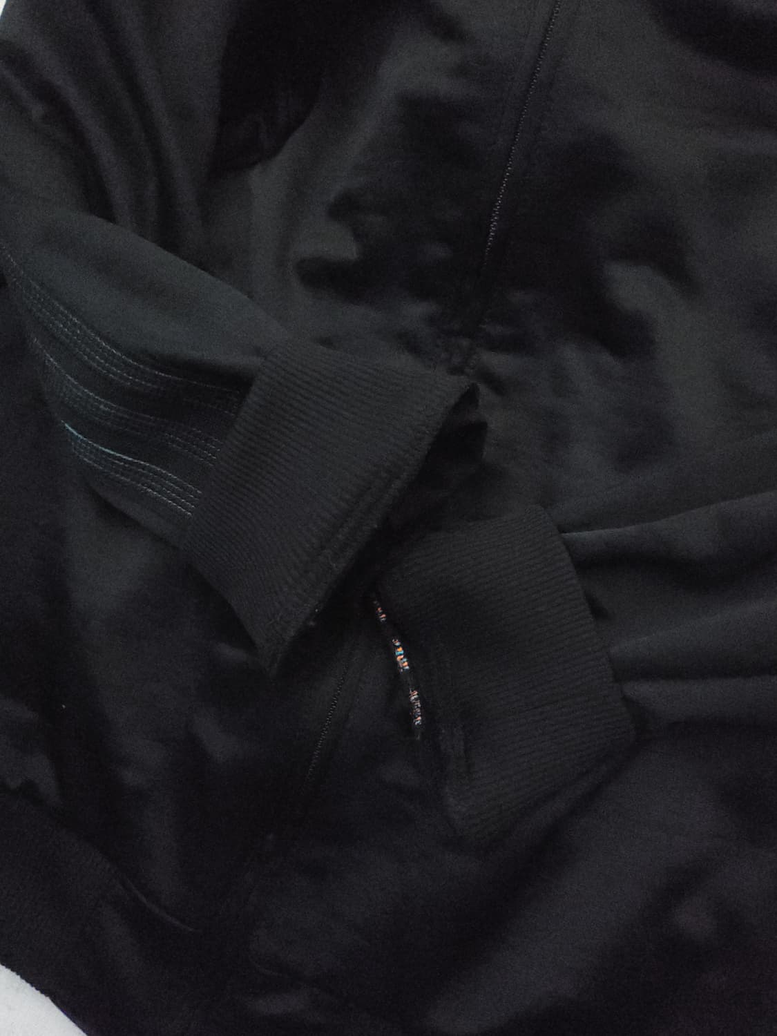 아디다스 블랙 져지 트랙탑 100 상품이미지4