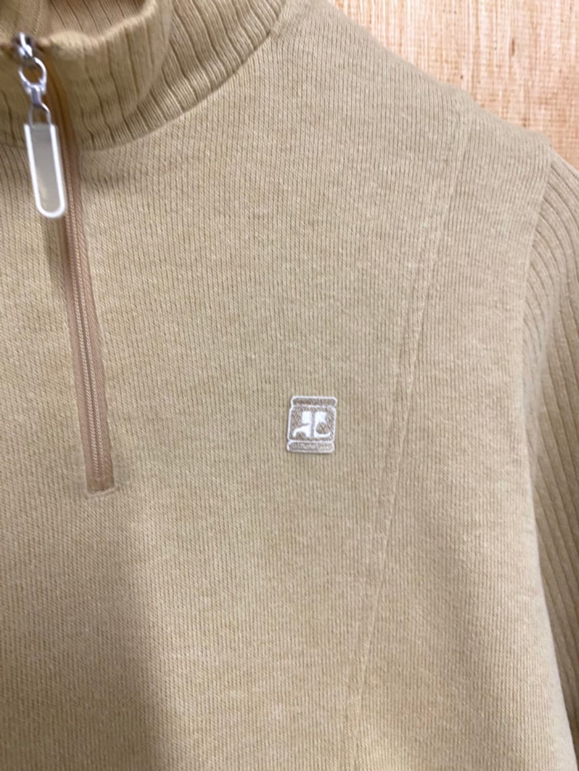 COURREGES half zip-up knit 쿠레쥬 쿼터집업 상품이미지7