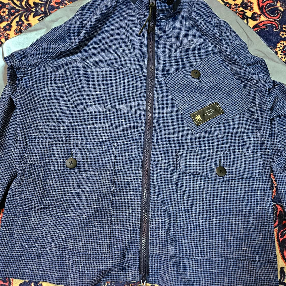 라니피치오 F.lli 세루티 in Italy 패블릭 하이넥 봄버자켓 상품이미지6