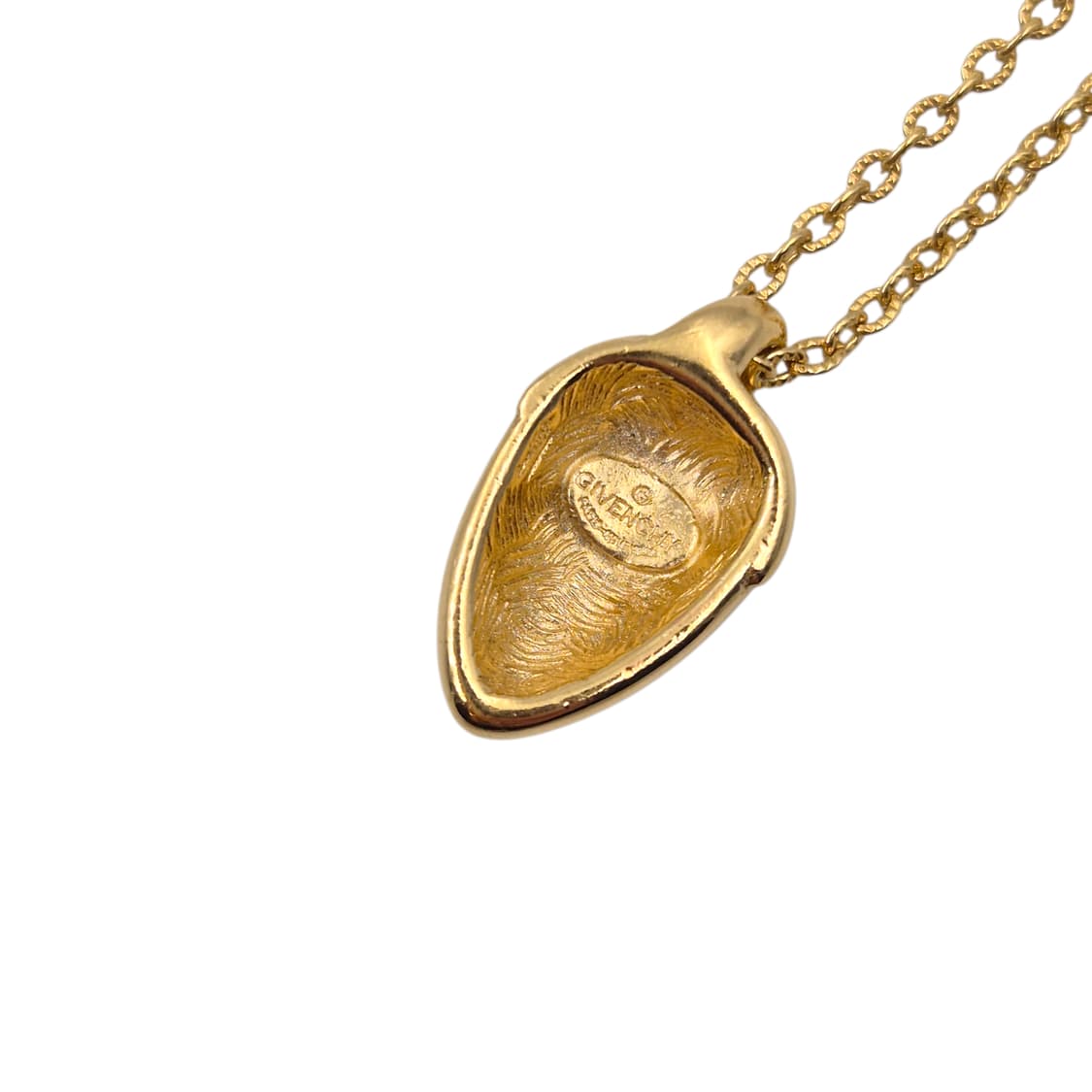 80s 지방시 레어 딸기 로고 비쥬 목걸이 상품이미지5