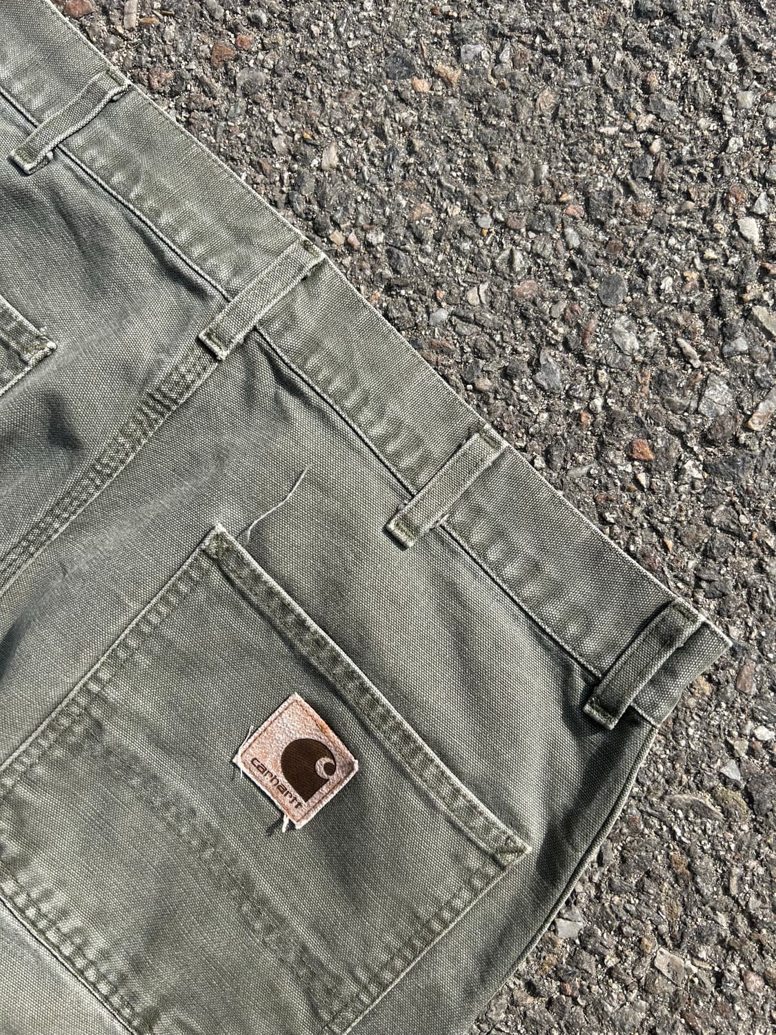 90’s 칼하트 B11 싱글니 모스그린 36in 상품이미지6