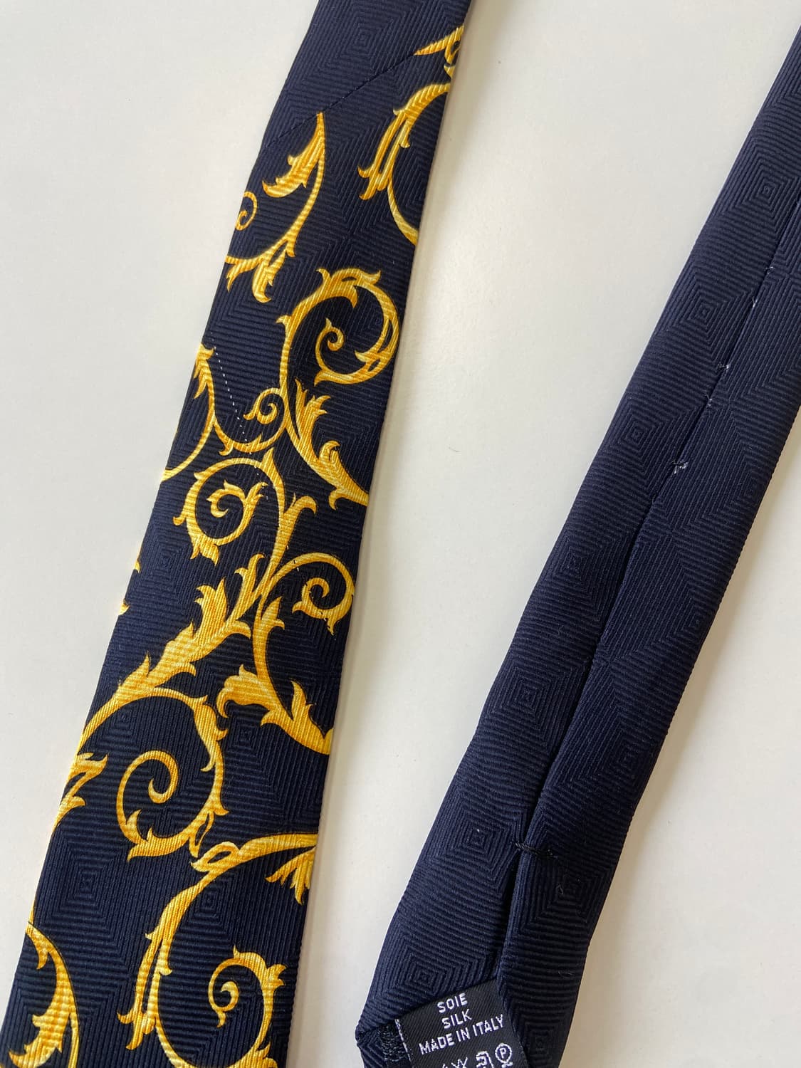 Versace 베르사체 메두사로고 정품 명품 넥타이 상품이미지10