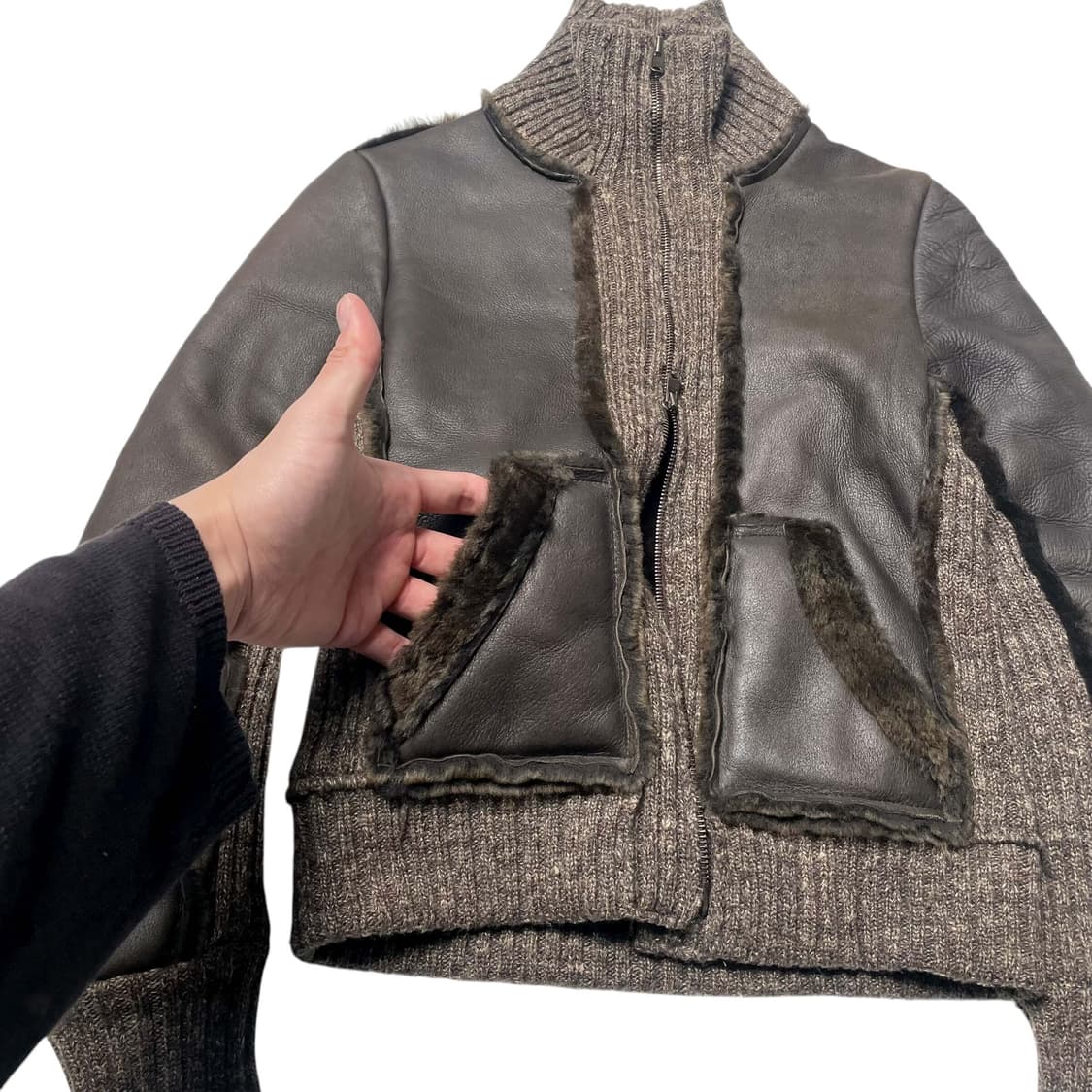 Roberto collina 니트 무통 집업 자켓 (italy) 상품이미지4