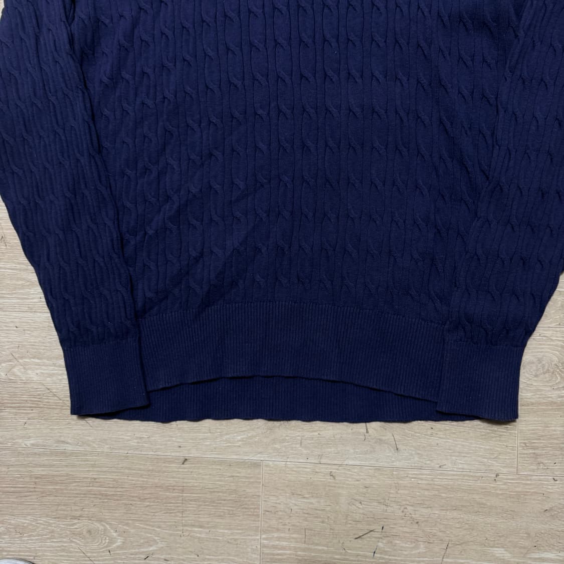 US폴로 케이블 니트 상품이미지3