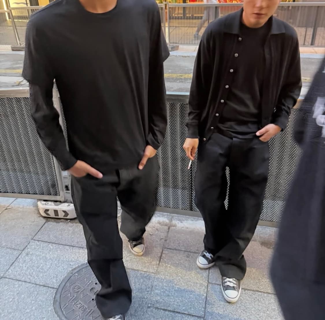 [280] 컨버스 척 테일러 올스타 클래식 레더 로우 블랙 상품이미지2