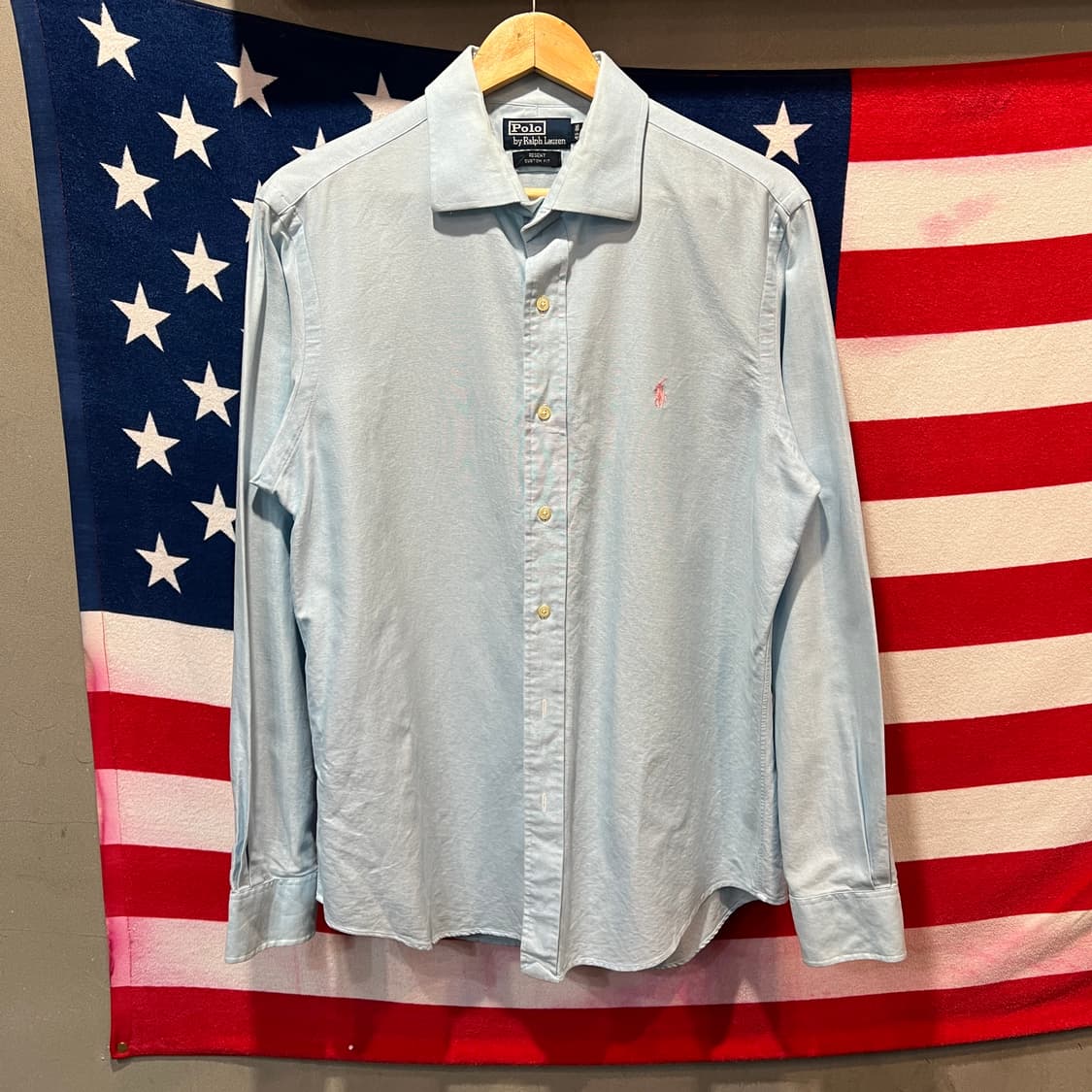 폴로 랄프로렌 하늘색 남방 셔츠 상품이미지1