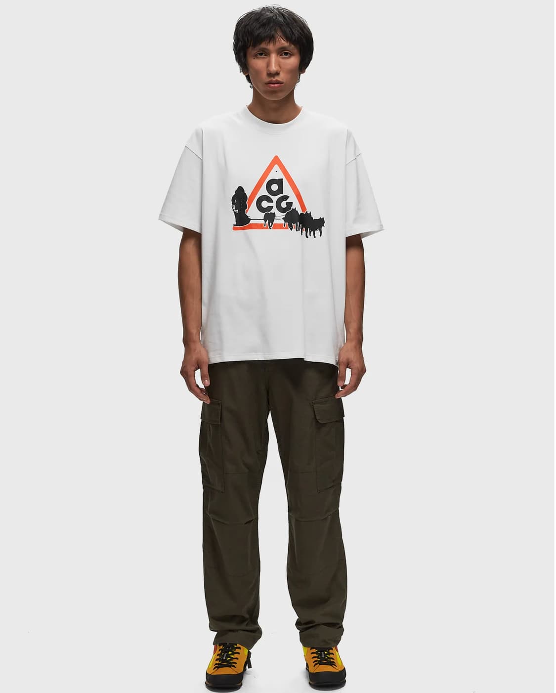 [국내XL=105호] 나이키 ACG 드라이핏 개썰매 루즈핏 티셔츠 화이트 상품이미지3