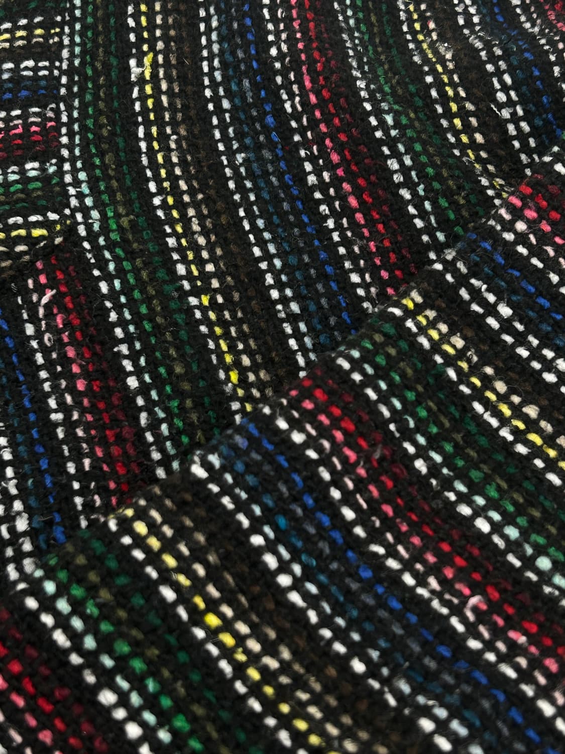 Franks Textiles 멕시코 빈티지 바하 니트 후드티 XXL 판쵸 상품이미지9