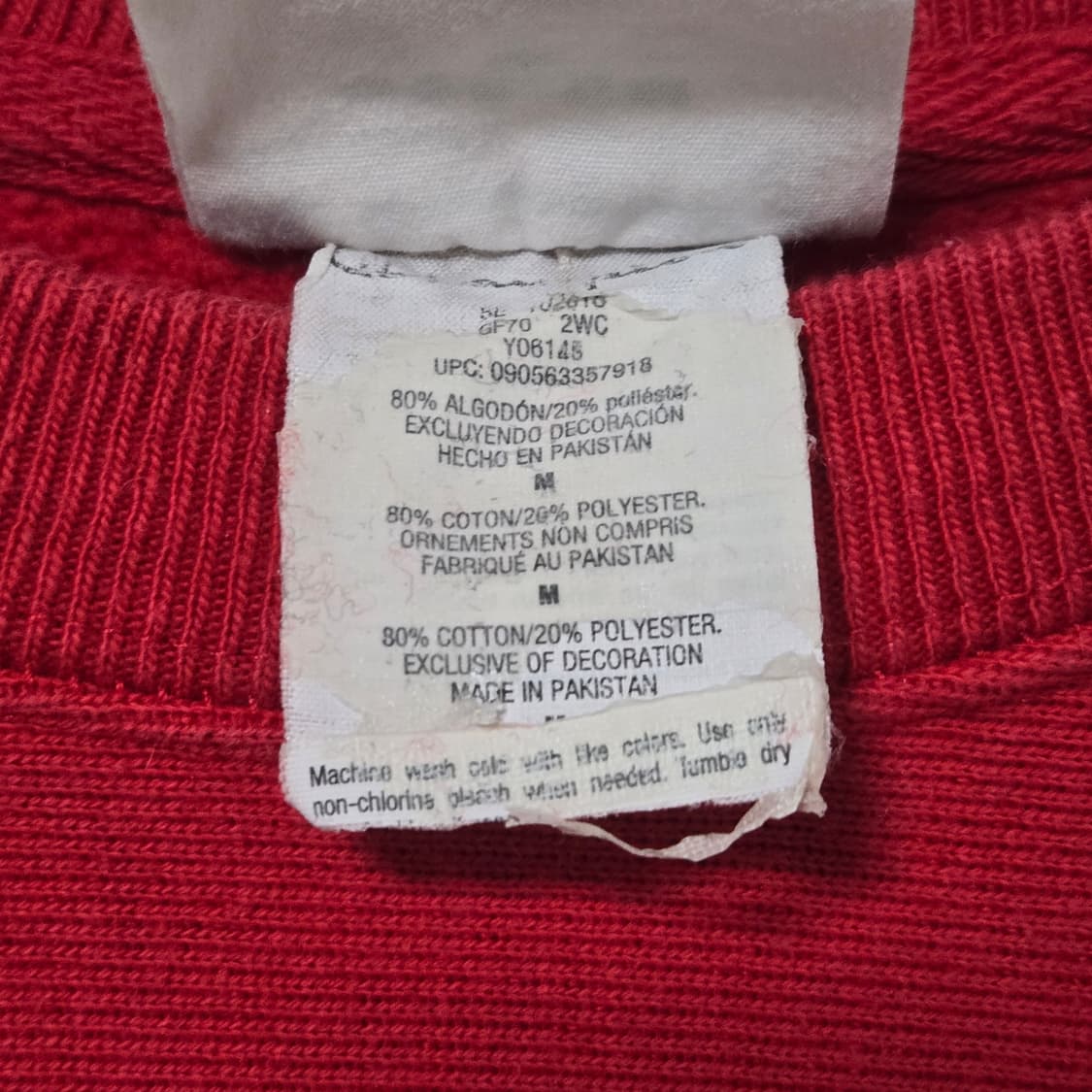 챔피온 리버스위브 코튼 스웻셔츠 / 남성 맨투맨/ 남자 맨투맨 상품이미지4