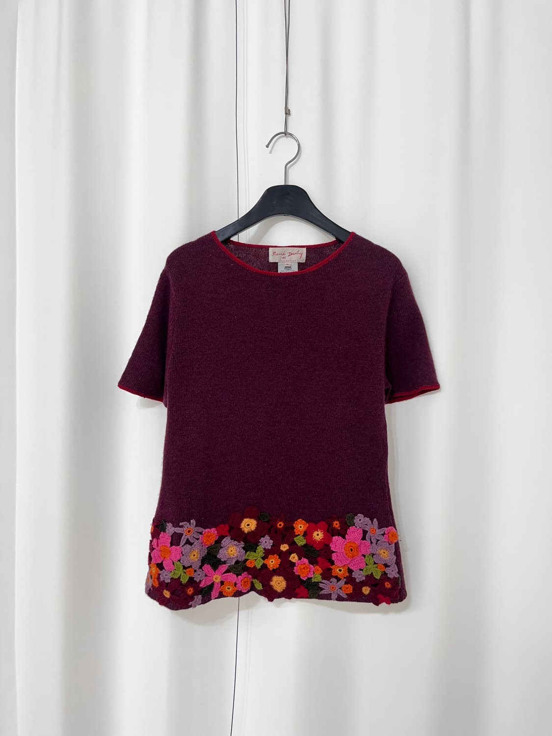Rene Derby floral trimming knit  상품이미지2