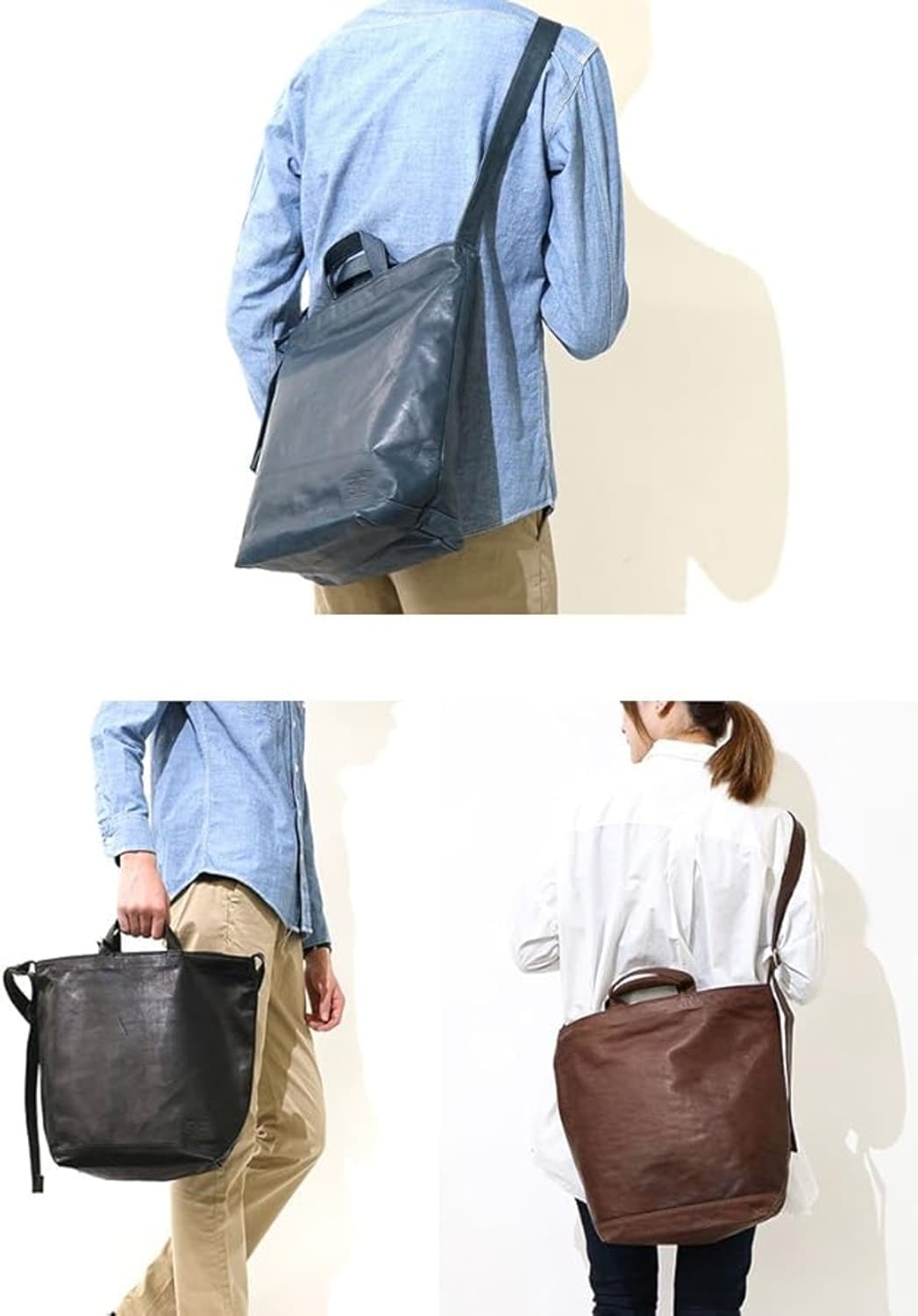 요시다 포터 프랭크 말가죽 숄더백 상품이미지8