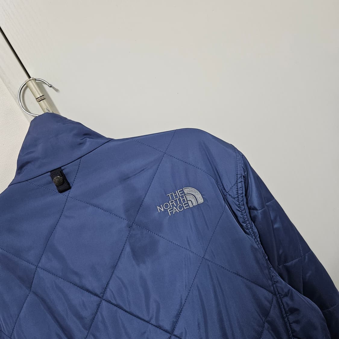 S 90-95) 노스페이스 퍼플 퀼팅 경량패딩 상품이미지4