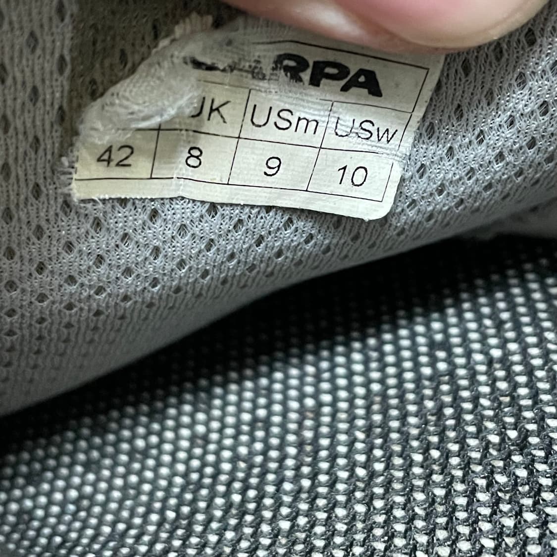 [uk8] 스카르파 모히또 샤크 scarpa 블랙 260 상품이미지6