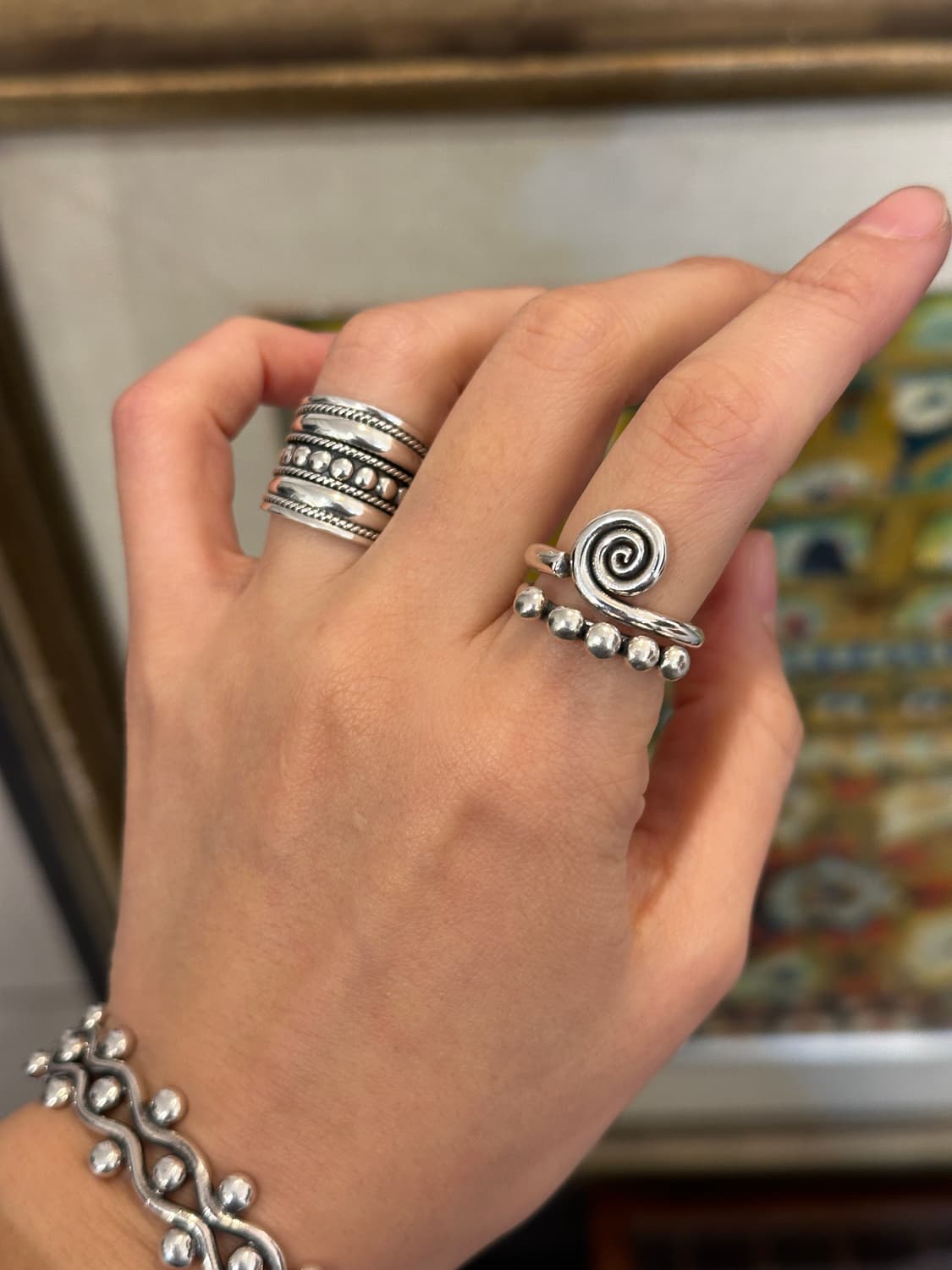 Spiral Still 925Silver Ring 상품이미지8