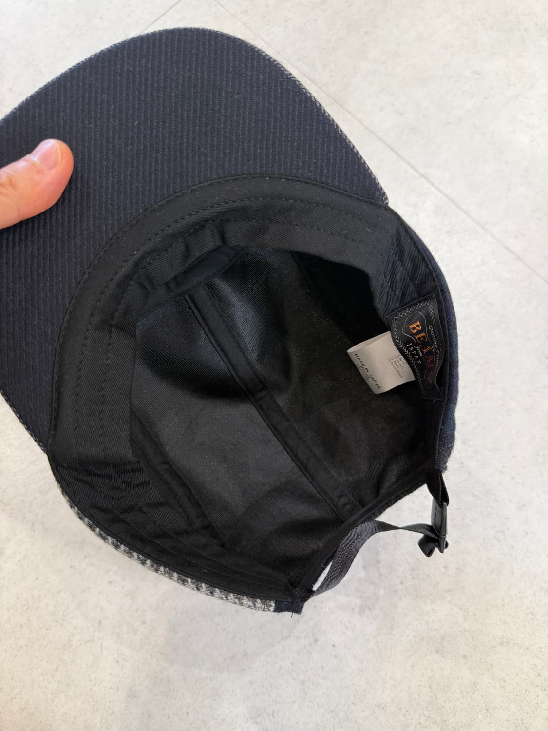 빔즈플러스 패치워크 5패널 캡 beams plus 상품이미지2