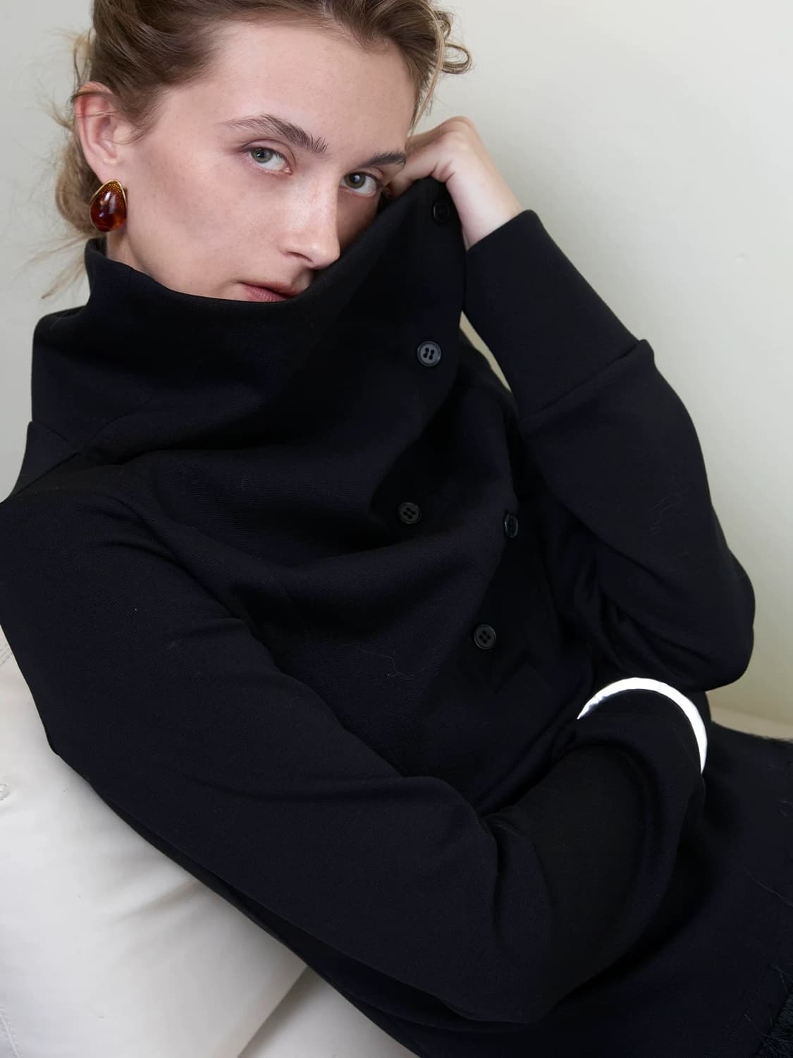 Sip Class 블랙 톱 상품이미지3