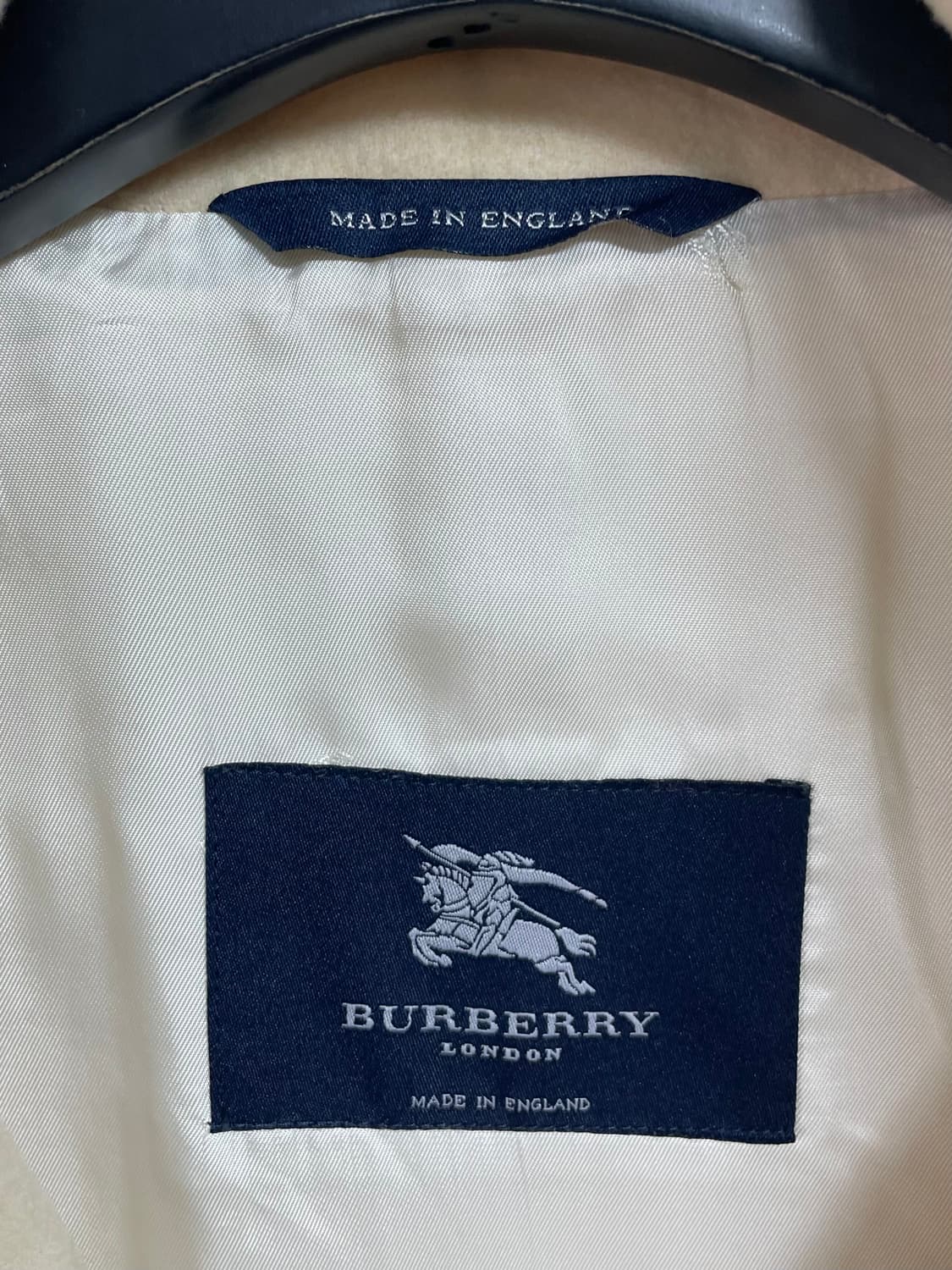 버버리 프로섬 노바체크 하이넥 울 롱 코트 (on.66) 상품이미지5