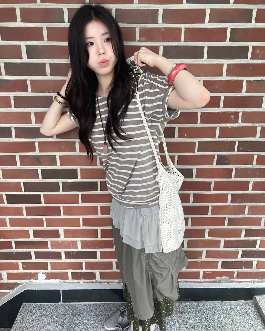 다 굽자 모카빵 모리걸 코디세트 4pcs 상품이미지2
