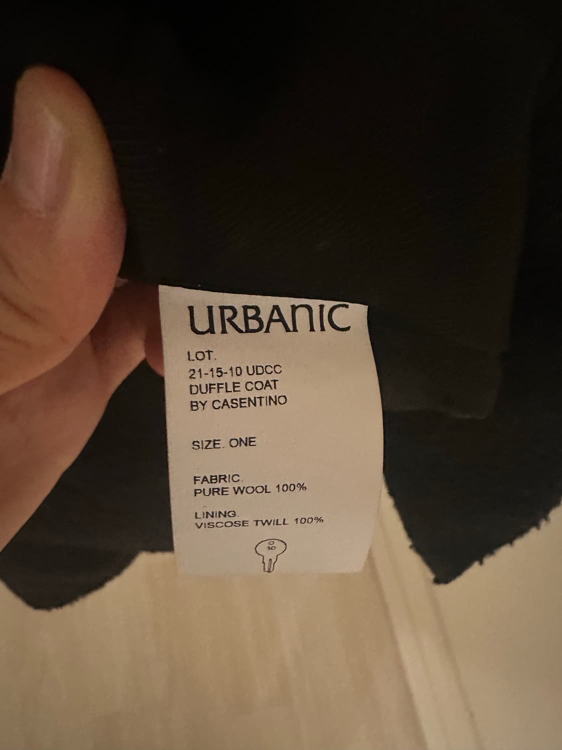 얼바닉30 카센티노 더플코트 (정가 920000) 상품이미지5