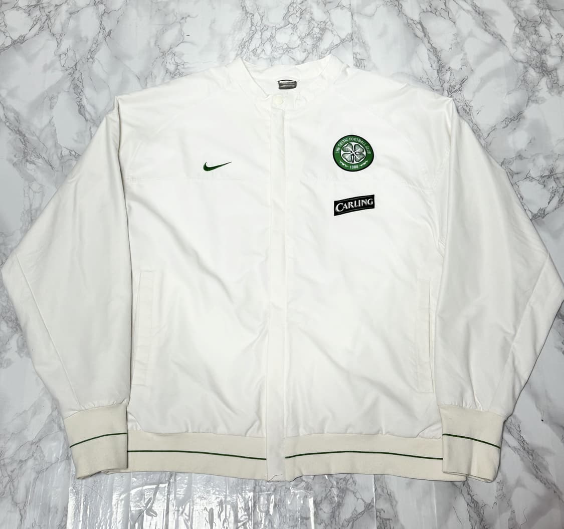 XL 나이키 셀틱 09-10 흰초 바람막이 오버핏 자켓 상품이미지4