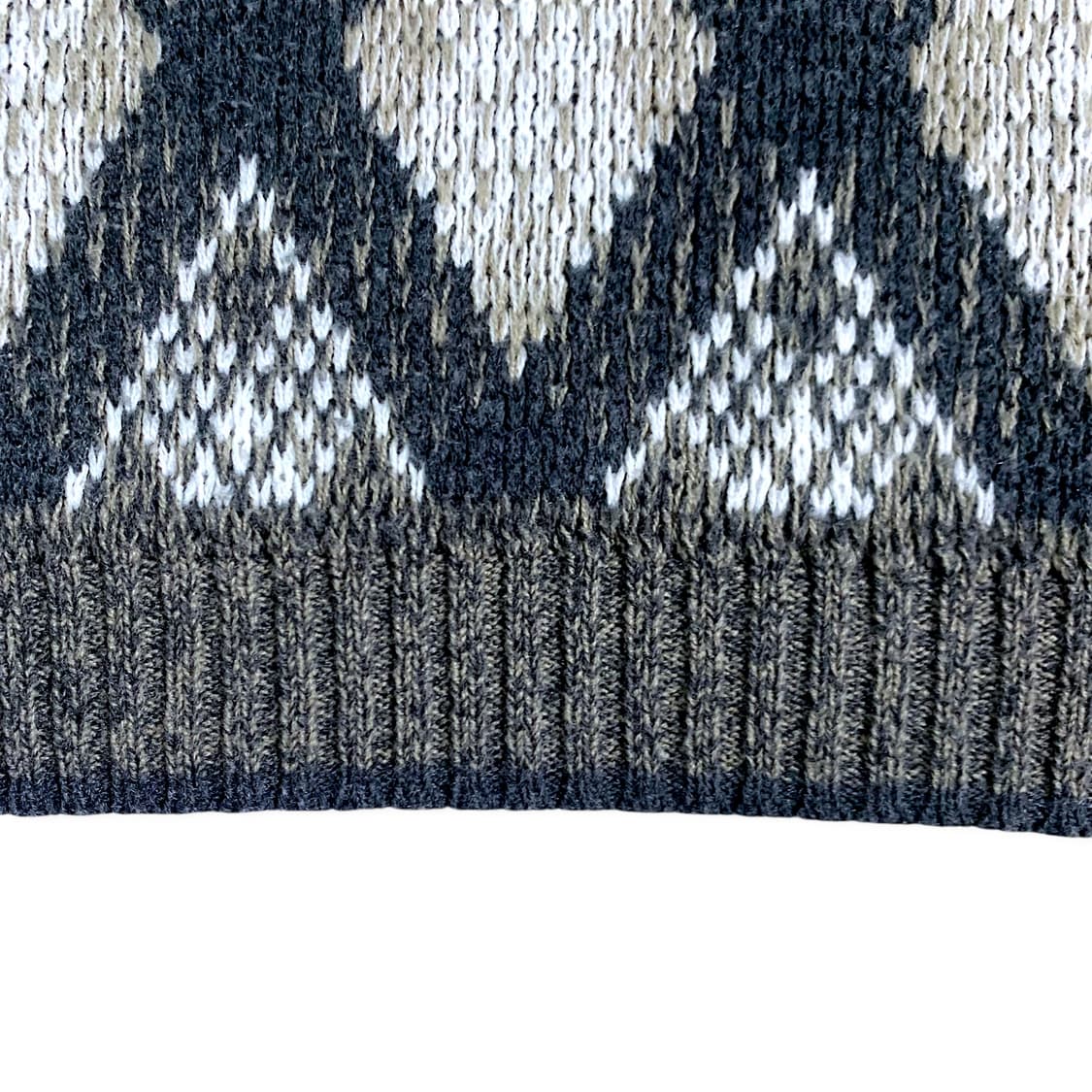 [XL] 90s Bugle Boy Argyle Knit  Sweater 상품이미지7