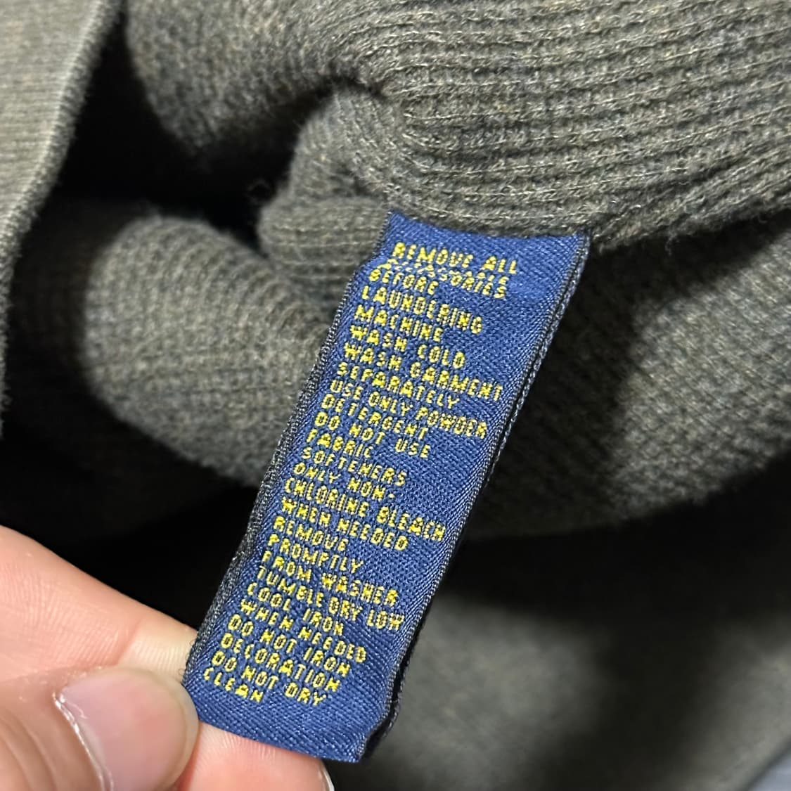 랄프로렌 럭비 N2B 스웻 자켓 상품이미지7