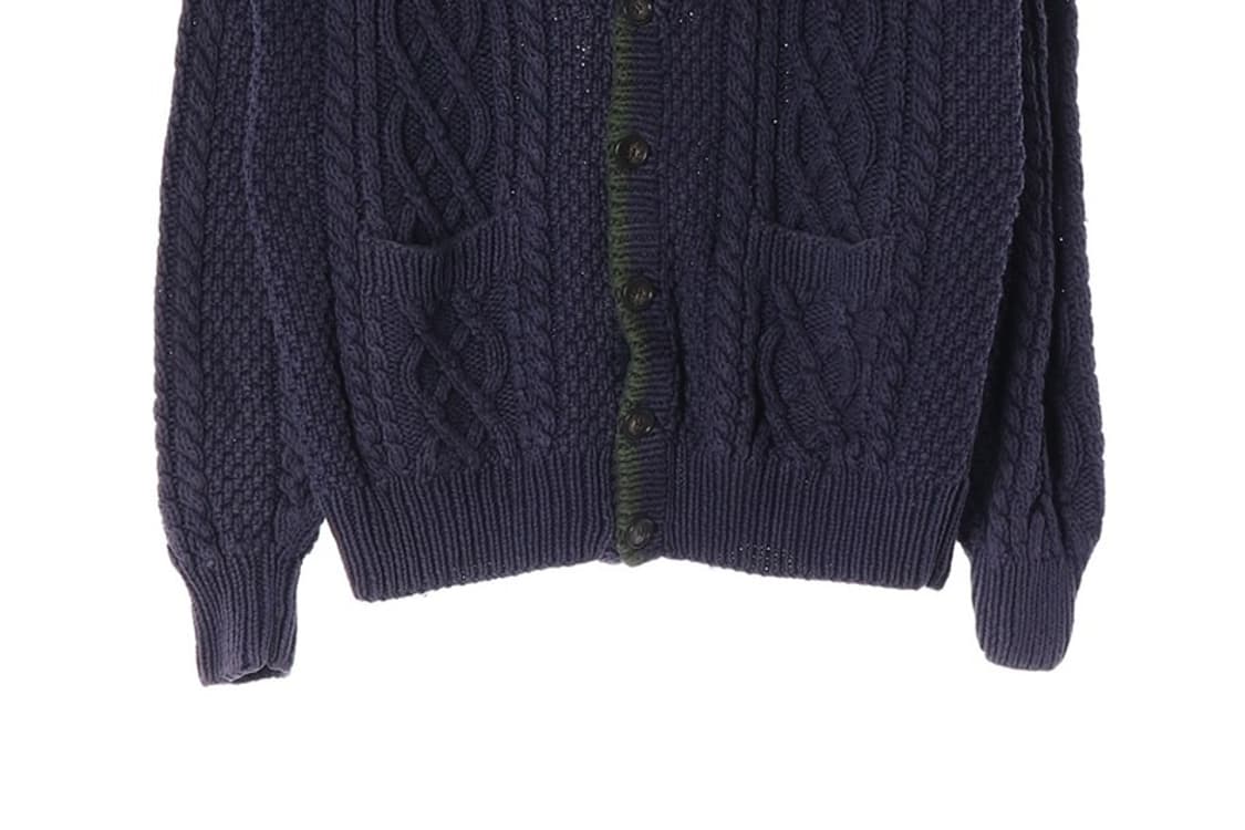 GAP 빈티지 꽈배기 가디건 L 상품이미지4