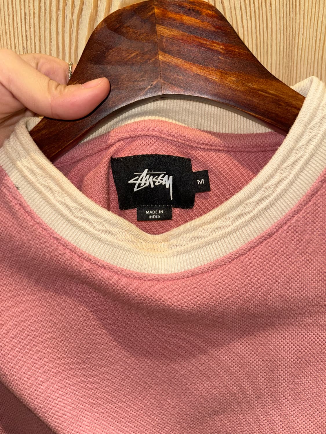 스투시 다이아몬드 칼라 헤비 피케 롱슬리브 상품이미지8