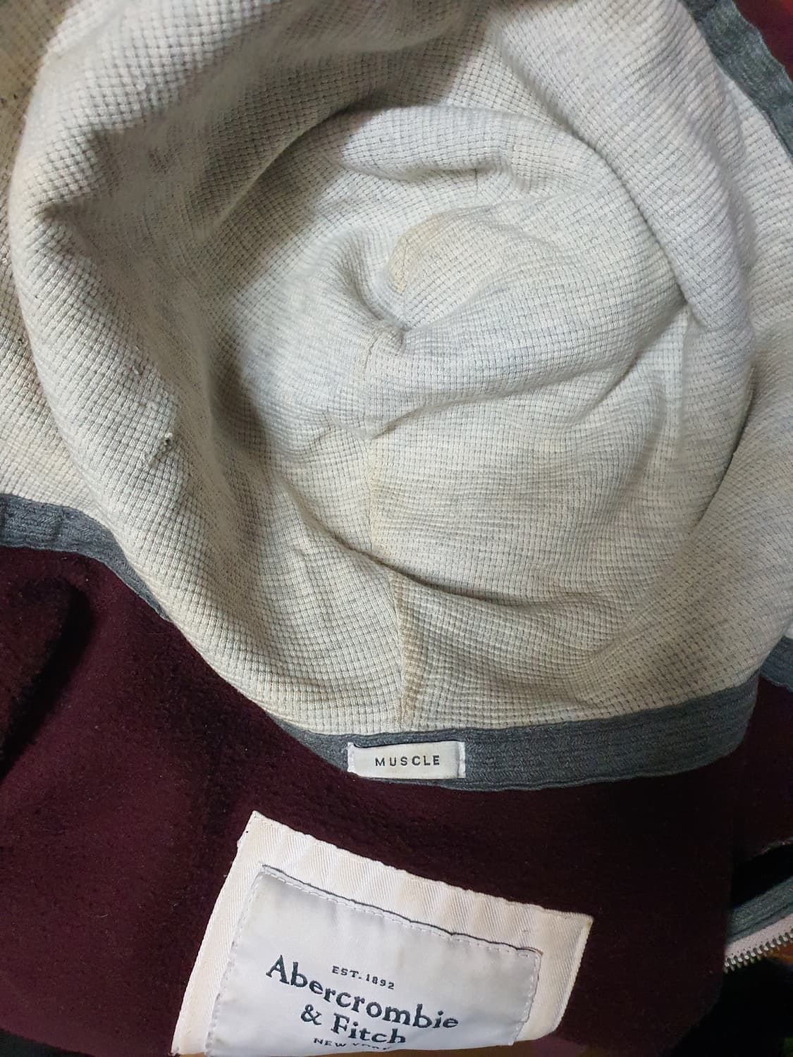 아베크롬비 빈티지 데미지 후드집업  상품이미지9