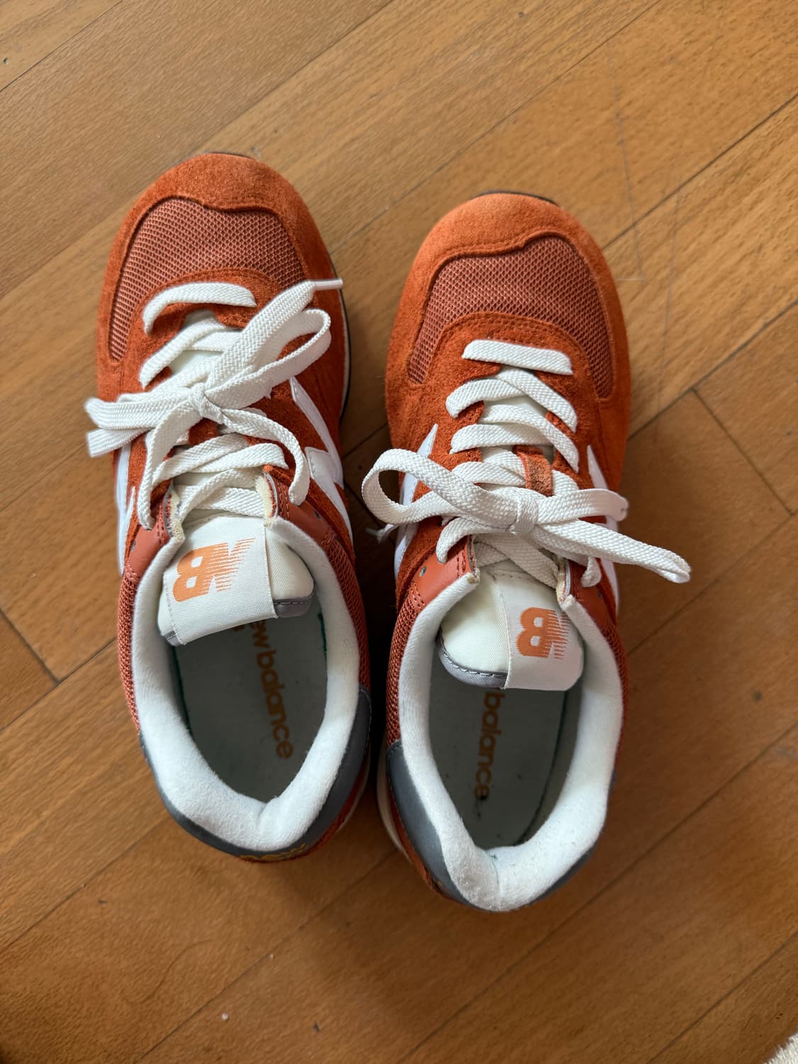 뉴발란스 574 헤리티지 오렌지 버스트 상품이미지4