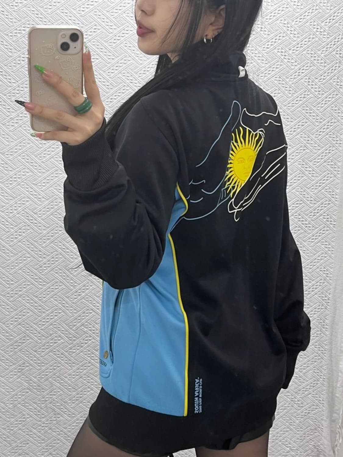 아디다스 2010 남아공 아르헨티나 트랙탑 져지 집업 110 C09220 상품이미지1