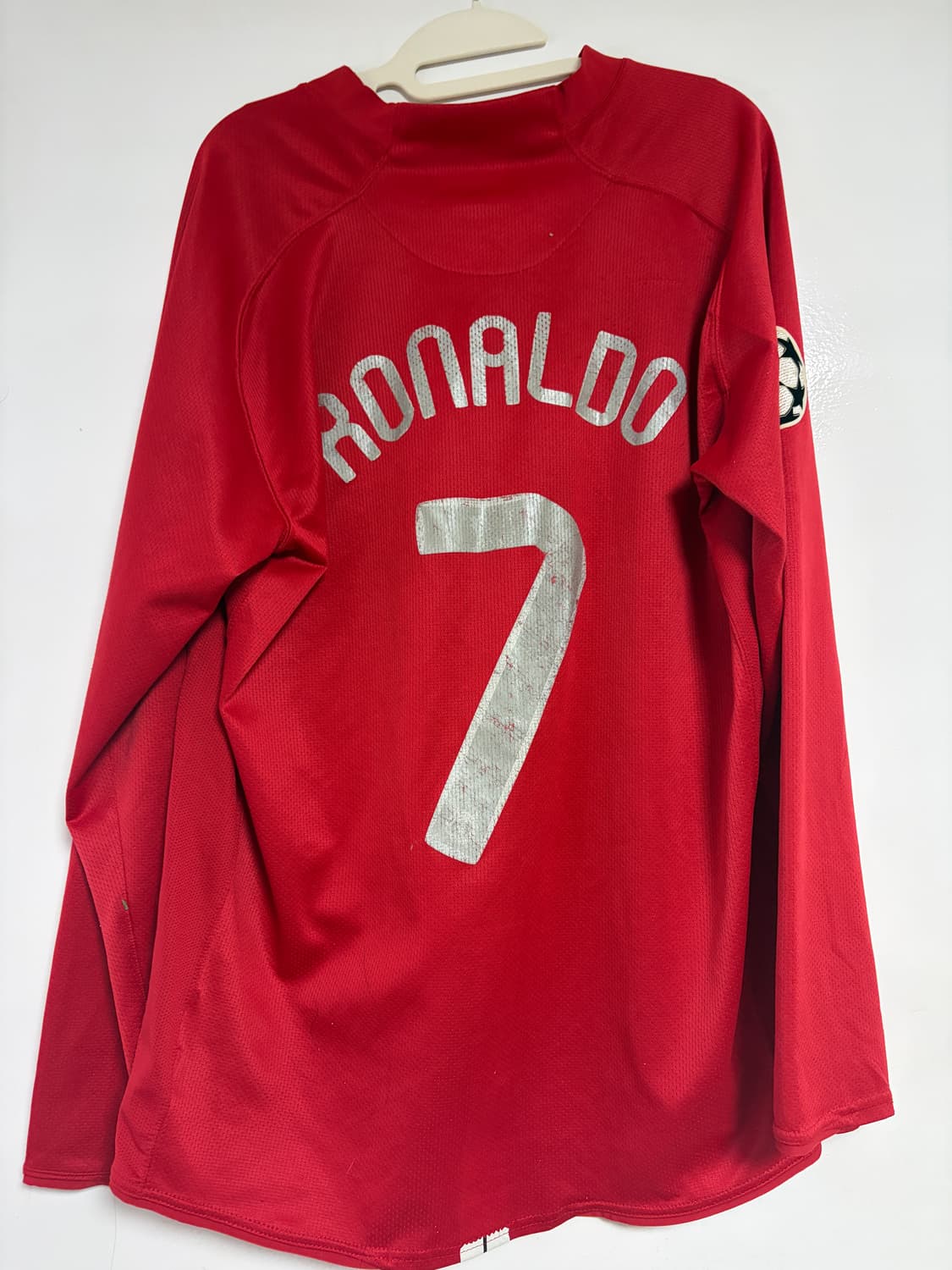 나이키 맨유 호날두 07 긴팔 유니폼 판매합니다! 상품이미지2