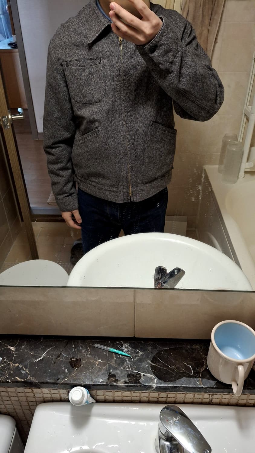 브론슨 블랙샴브레이 워크자켓 상품이미지7