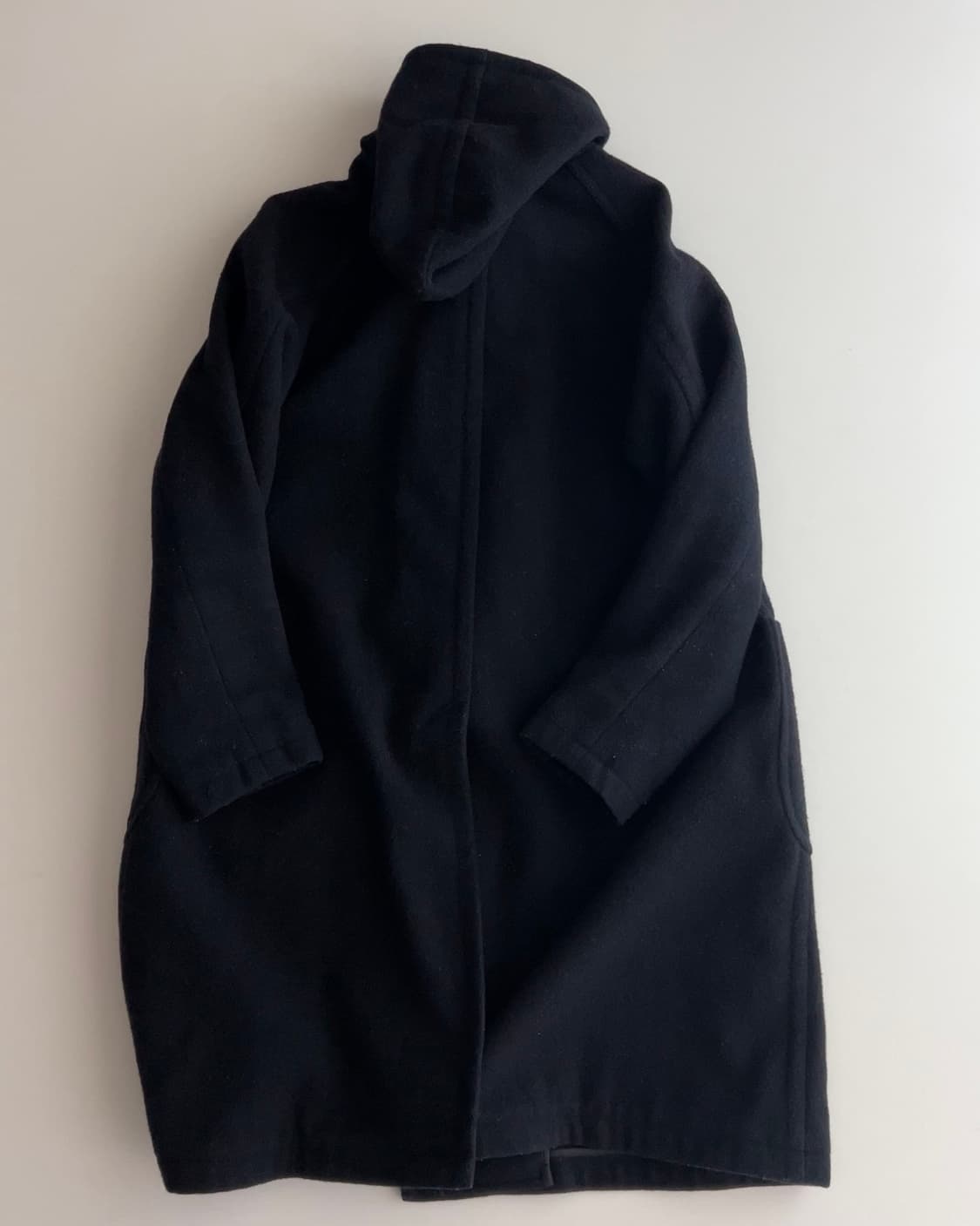 단톤 후드 모서 울코트 36 상품이미지7