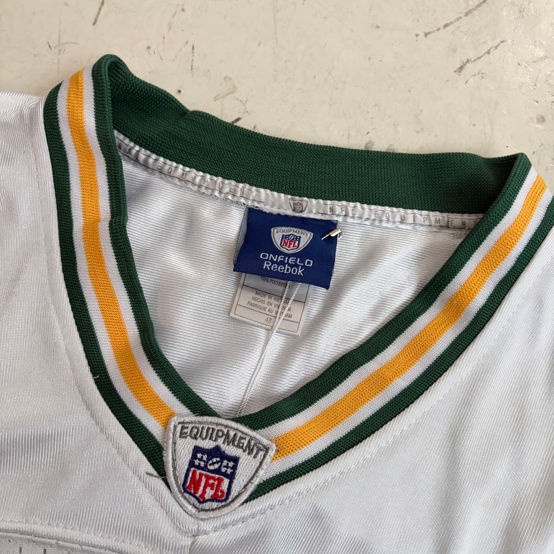 리복 NFL 그린베이 패커스 빈티지 유니폼 져지 48 상품이미지5