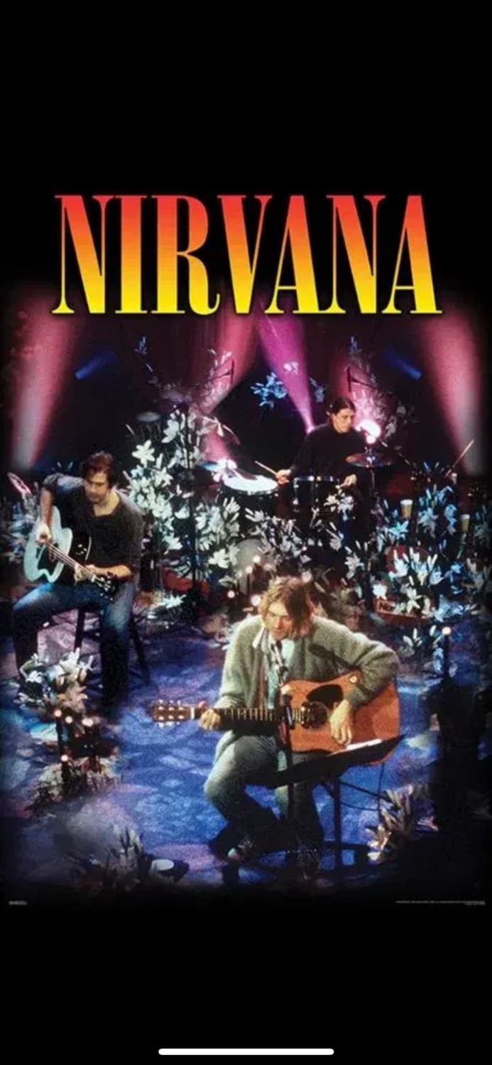 너바나 언플러그드 그래픽 오버사이즈 모크넥 맨투맨 상품이미지9