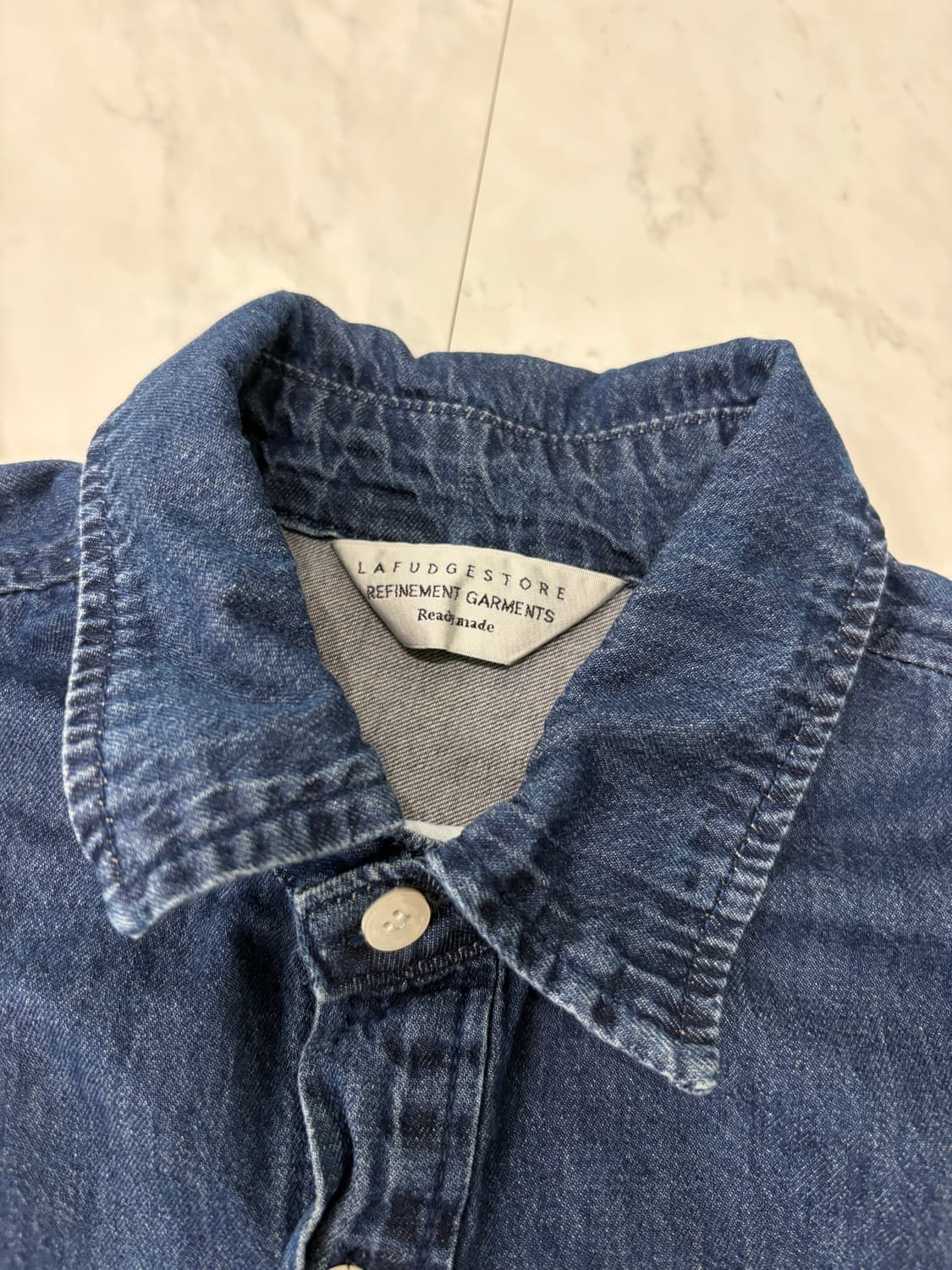 lafudgestore denim shirt 상품이미지3